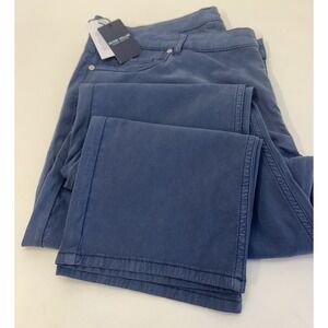 NWT Peter Millar‎ Crown Crafted Wayfare 5 Pocket Pants RIVI Blue Size 42x32 $200